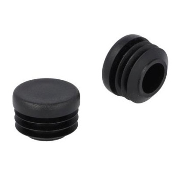 Tald ø 25mm, must   plastik