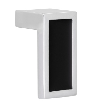 Nupp 40 x 20 mm (kroom / must)