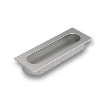 Süvistatav käepide 125 x 45 mm (alumiinium viimistlus)