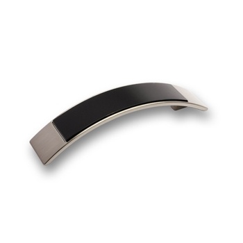 Käepide 137 mm (lihvitud nikkel / must)