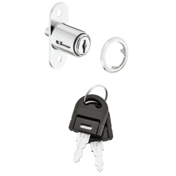 Lükandukse lukk 25 x 11 mm, kroom