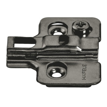 Hinge klipptald H=2 mm, hingele Metalla 310 SM, must