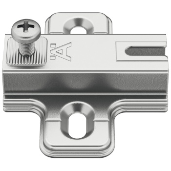 Ristkujuline hingetald H = 0 mm, Häfele Metalla 50A
