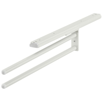 Käterätihoidja 2-ne, 460 mm (valge)