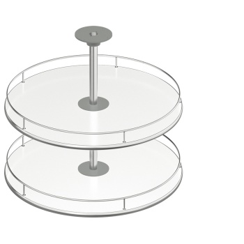 Häfele 4/4 karussell 731 mm (antratsiit / kroom / valge)