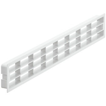 Tuulutusrest 458 x 65 mm (valge)