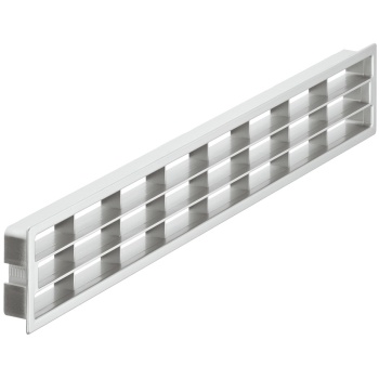 Tuulutusrest 458 x 65 mm (hõbe)