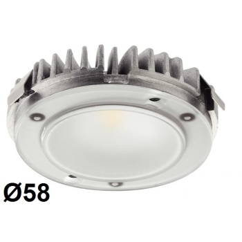 LOOX LED 2025 valgusti 3.8 W, 4000 K, külm valgus, 12 V (alumiinium)