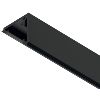 Soklivalgusprofiili kate LOOX5 5111, 3000 mm, must