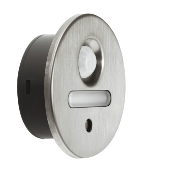 LOOX LED 2028 integreeritud sensoritega soklivalgusti 0.34 W, soe valgus 2700 K, IP44, 12 V (roostevaba)
