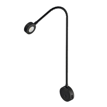 LOOX LED 2034 valgusti 1.5 W, soe valgus 3000 K, 12 V (must)