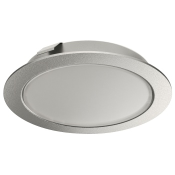 LOOX5 LED 3038 valgusti 24 V, soe valgus 3000 K (hõbe)