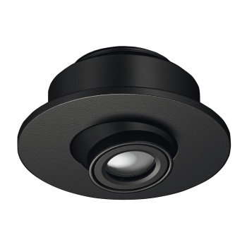 LOOX5 LED 3097 valgusti 1.4 W, külm valgus, 4000 K, 24 V (matt must)