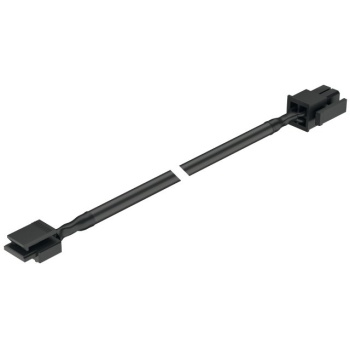 LOOX LED lüliti ühenduskaabel, 1000 mm (must)