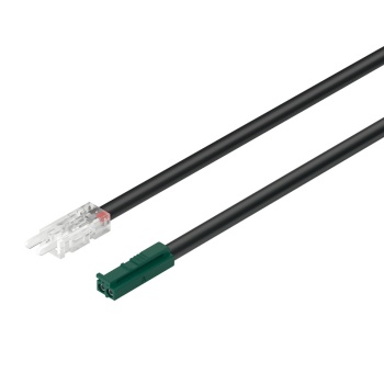 LOOX5 LED 5 mm valgusriba ühenduskaabel 2000 mm, 24 V (must)