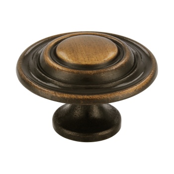 Nupp 34 x 22 x 34 mm (antiikmessing)