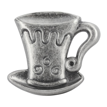 Nupp 40 mm (hõbe)
