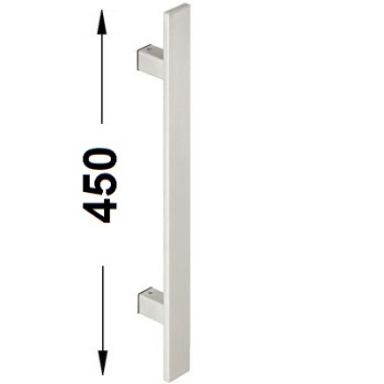 Käepide Cosimo, 450 mm puituksele paksusega 30 - 65 mm (roostevaba, matt)