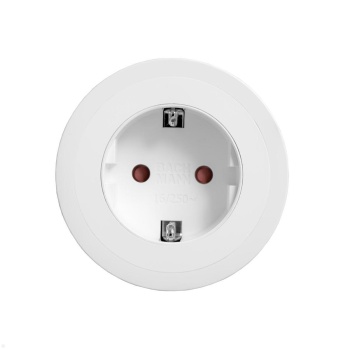 PIX pistikupesa , 1 Schuko pistik (valge)