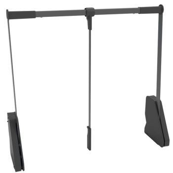Riidepuulift, Kesseböhmer Conero, korpuse siselaiusele 985 - 1168 mm (must)