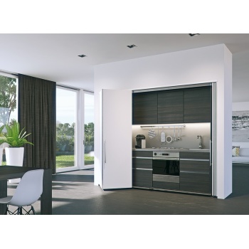 Peit-voldikukse süsteem HAWA FOLDING CONCEPTA  25 kinnituste kmpl.  1851mm-2600mm, parem