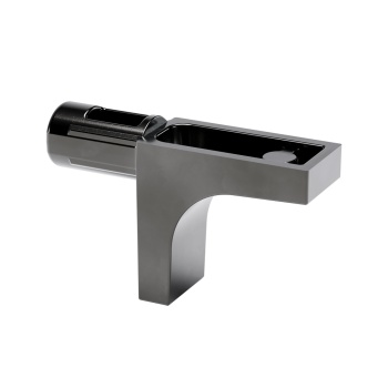 Riiulikandur "K-LINE" Ø 5 mm avasse (must nikkel)