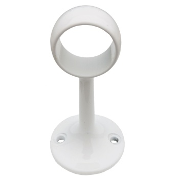 Riidepuutoru Ø25 mm läbiv kandur (valge)