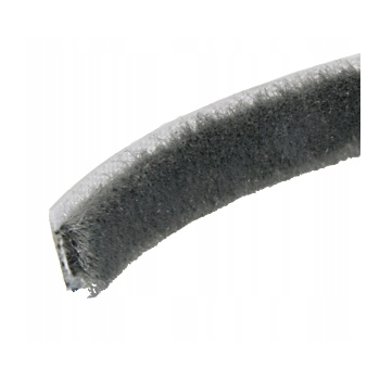 Alumiiniumprofiilkäepideme WIDE harjastihend liimita 14 x 6 mm (hall)