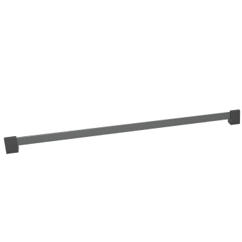 Kingariiulireeling, 582 mm (must, pulbervärvitud)