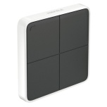 Sienas slēdzis, Bluetooth, Häfele Connect Mesh (balts/melns)