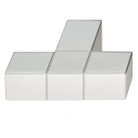 Rokturis poga 46 x 14 mm (pelēks)