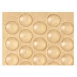 Amortizātors, uzlīmējams 10x3 mm (50 gab)