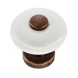 Rokturis poga ø30 mm  (porcelāns)