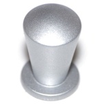 Rokturis poga ø12 mm (matēts hroms)