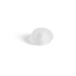 Durvju aizbāznis pašlīmējošs 34 x 19 mm, caurspīdīgs