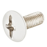 Bultskrūve M6 x 15 mm (niķelis)