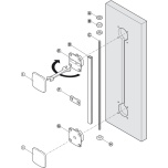 Durvju taisnošanas furnitūras komplekts PLANOFIT 2650 mm