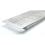 Ventilācijas reste 480 x 81 mm (nerūs. tēr.)