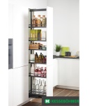 Rāmis Izvelkams groziem Dispensa 100 kg ↔600, ↕1600-2000 mm (antracīts)