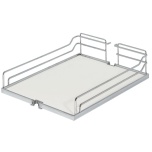 Izvelkamās kolonnas grozs 550mm "ARENA'' ( hroms/balts)