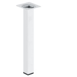 Skapju kāja 150 mm 25x25 mm (balts)