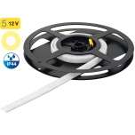 Häfele LOOX5 LED 2099 gaismas lenta ar silikona pārklājums, 3 m/rullis, 9,6 W/m, IP44, siltā gaisma 3000 K, 12 V (balta)