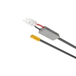 LOOX5 12V pieskāriena slēdzis / regulators alumīnija profilā LED sloksnei (pelēks)