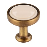 Rokturis poga Ø23 mm (bronza/bēšīga)