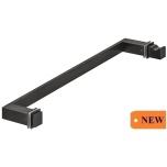Rokturu komplekts duškabīnei + Poga 475 mm (MELNS)