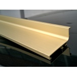 Gola L - profils  4200 mm (zelts)