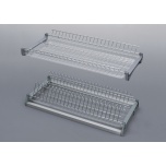 Trauku restes komplekts 764mm (pelēks/hroms)