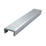 Cokola nobeigums ↕150 mm (aluminijs slīpēts)
