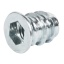 Puks ø15,3 x 20 mm/M10 (metallik)