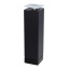 Reguleeritav kapijalg "Niko" 150 mm, 40x40 mm (must)
